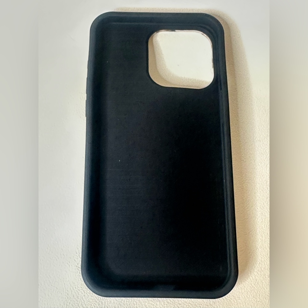 Burga Floral Phone Case - Black and Cream - Picture 3 of 3